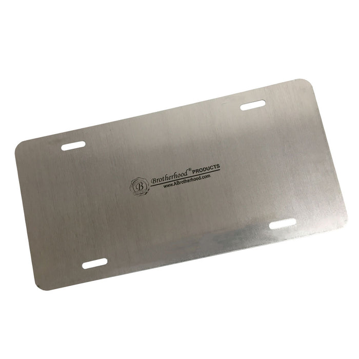 Firefighter Thin Red Line Black Red Black Design Aluminum License Plate