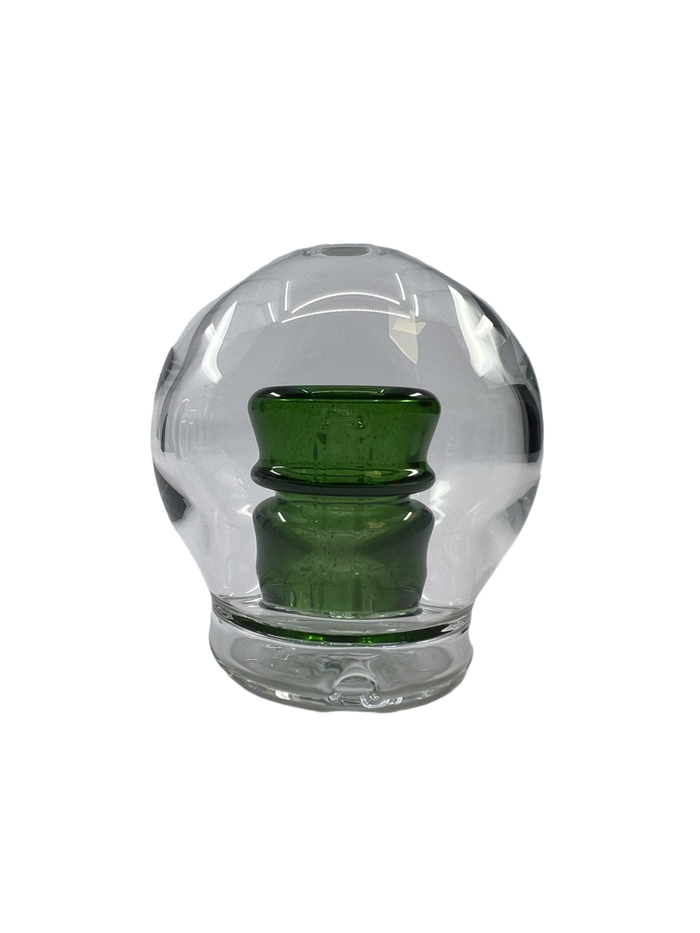 FlexerJones Orb Attachment for Puffco Peak Pro in Black – premium vapor cooling with a sleek design.
