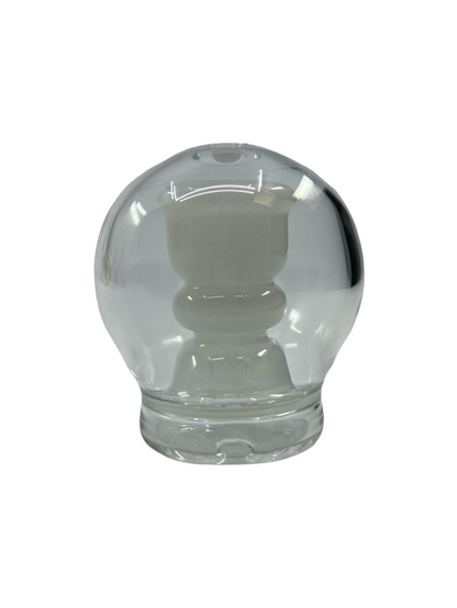 FlexerJones Orb Attachment for Puffco Peak Pro in White – easy-to-install accessory for custom dabbing.