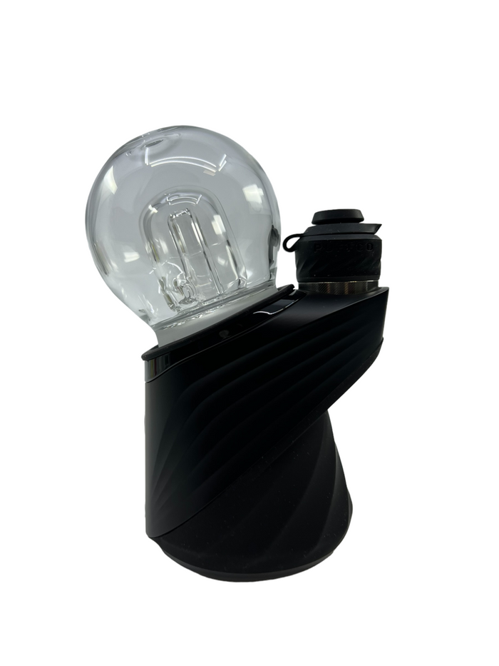 FlexerJones Orb Attachment for Puffco Peak Pro in Purple – stylish and durable glass attachment.