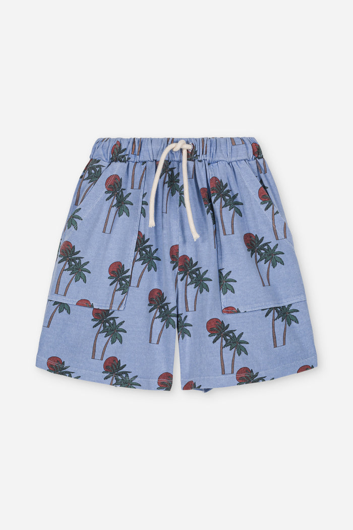 Gianni Short Allover Coconut Tree