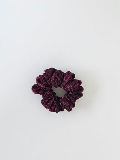 Glitter Scrunchie Green