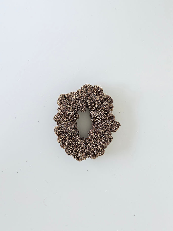 Glitter Scrunchie Green