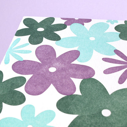 Groovy Floral Purple