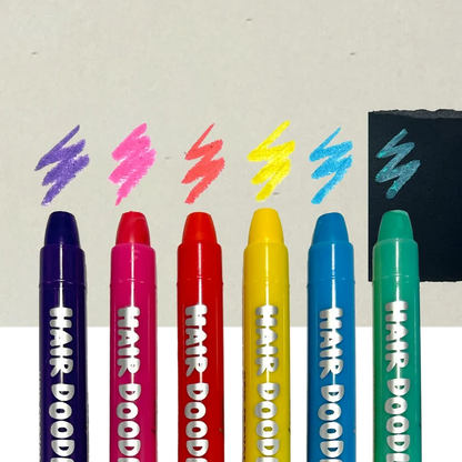 Hair Doodlers Hair Crayons | Set of 6