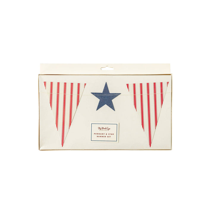 HAM802 - Hamptons Pennant Star Banner