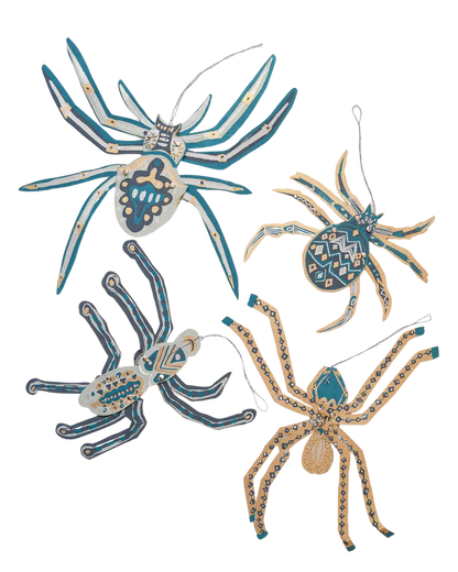 Hanging Spiders Ornaments