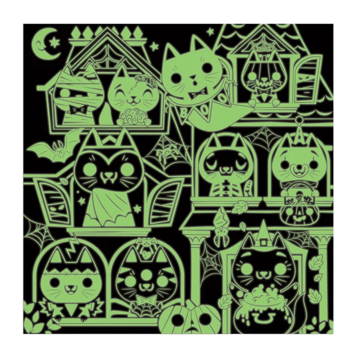 Haunted House Cats Glow in the Dark | 300 Piece Puzzle