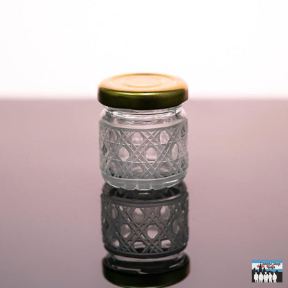 Handcrafted Glass Baller Hars: Hittite Glass, Etched Design, Intricate Design, Premium Glass, Durable and Elegant, Artistic Glassware