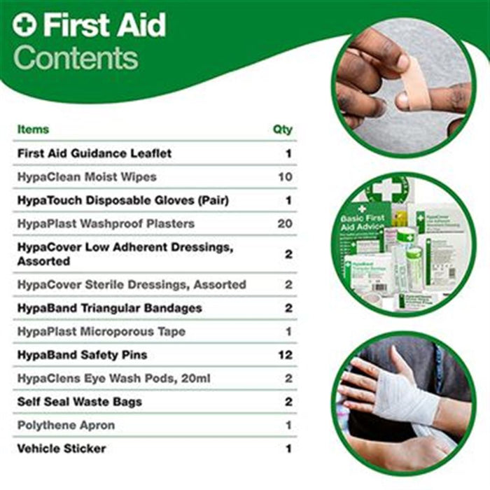 HSE Vehicle First Aid Kit in Nylon Case