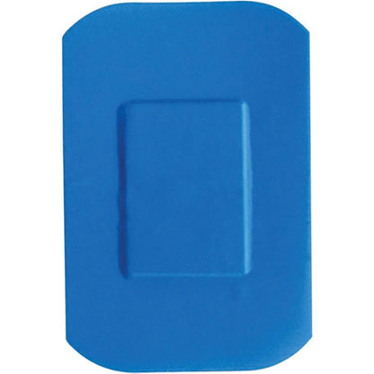 HypaPlast Blue Plasters 7.2cmx5cm (Pack 100)