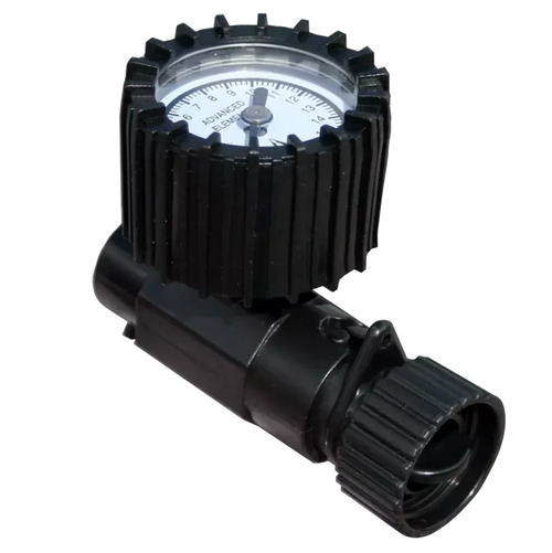Inline Valve Adaptor with Gauge