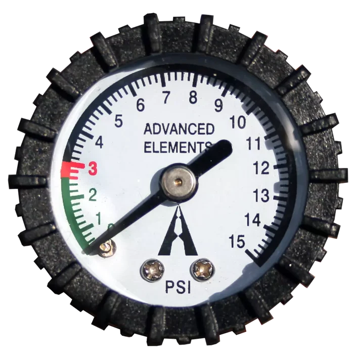 Inline Valve Adaptor with Gauge