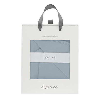 Dusty blue Jersey gift set