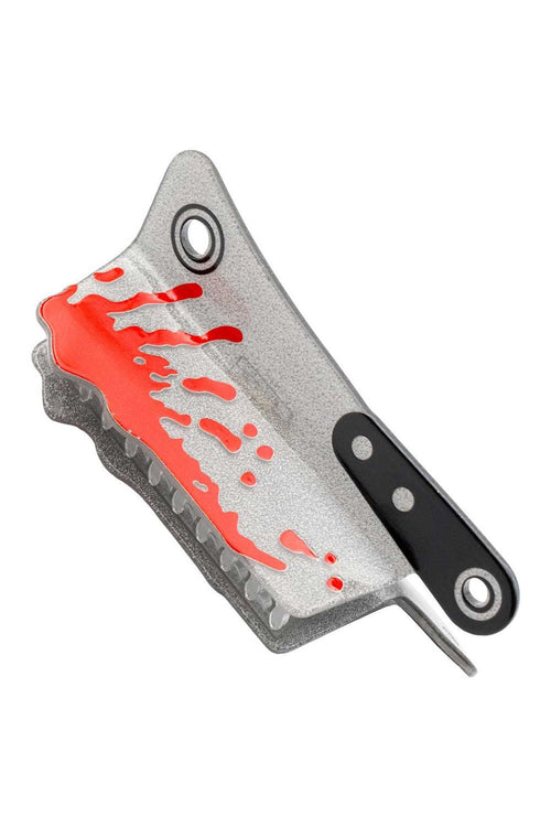 Cleaver Claw Clip [Silver Glitter]