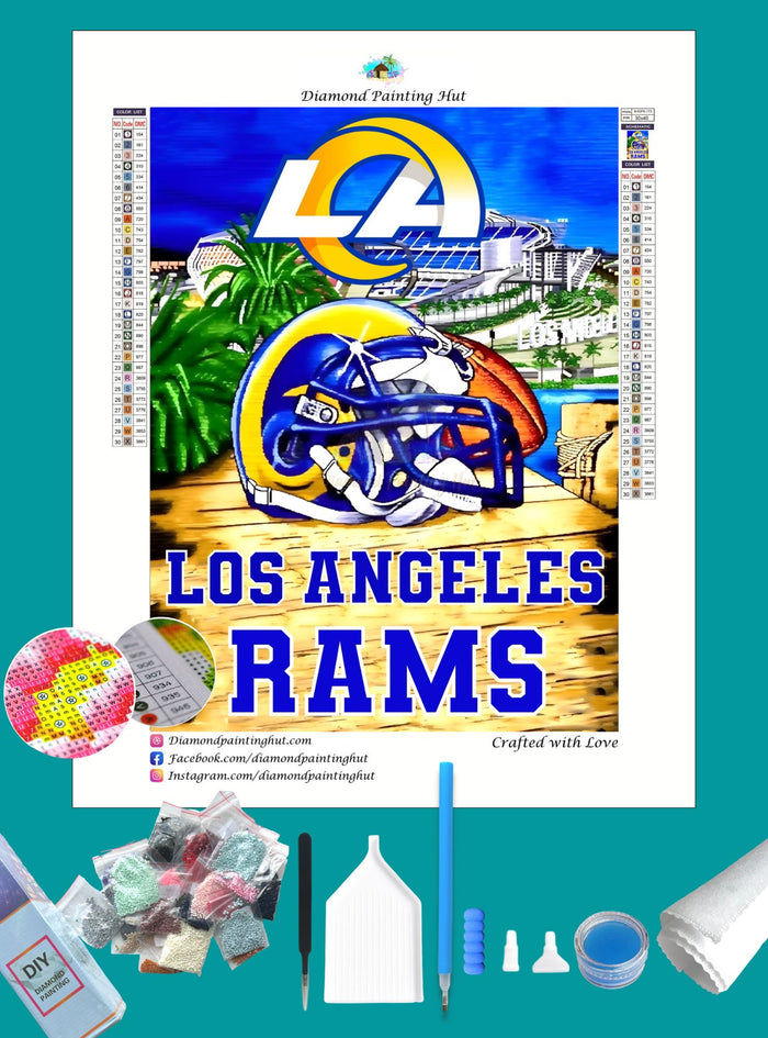Rams NFL Home Diamond Painting-Diamond Painting Hut