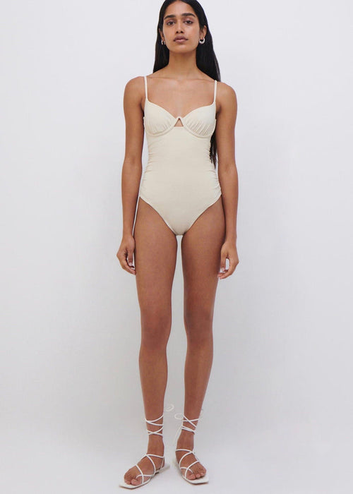 Laine One Piece Swimsuit (Ceramic)