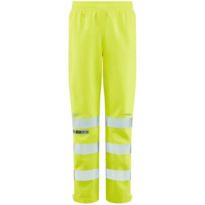 Leo Workwear Hannaford Yellow Waterproof Breathable Women's Hi Vis Trouser