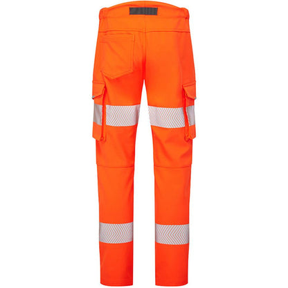 Leo Workwear Starcross Orange EcoViz Stretch Women's Hi Vis Work Trouser