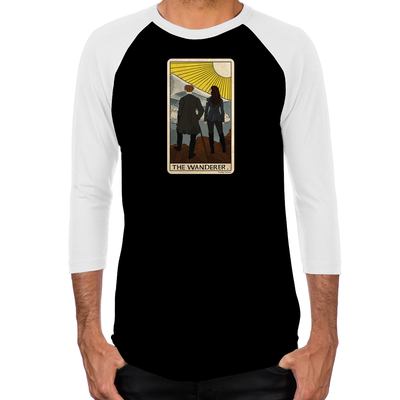 Lost Girl Wanderer Tarot Men's Baseball T-Shirt