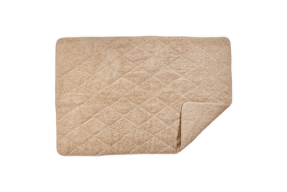 Sand / Quilted Tub Mat: 24" W x 36" L