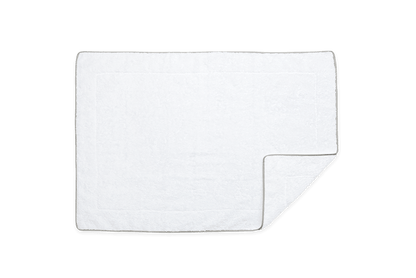 White/Silver / Tub Mat: 24" W x 36" L