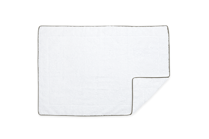 White/Smoke Grey / Tub Mat: 24" W x 36" L