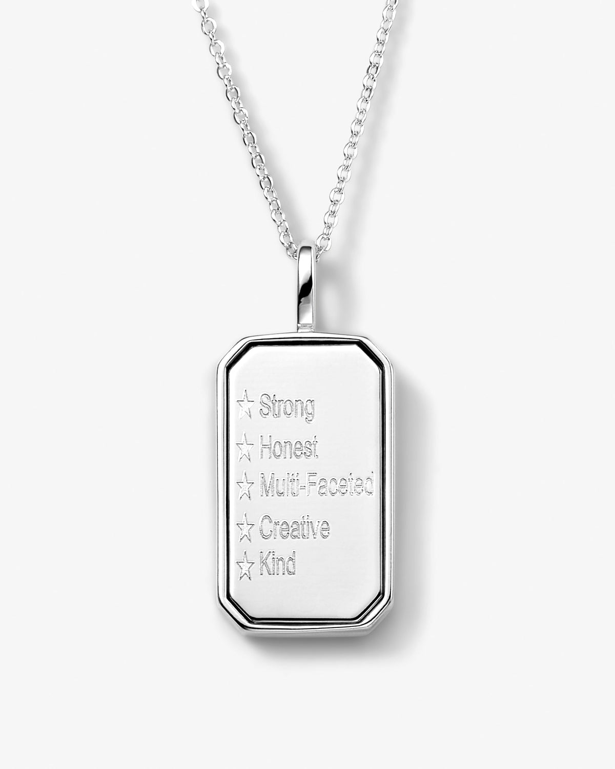 Zodiac Amulet Necklace - Silver