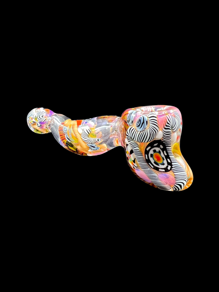 Millennium Glass Chaos Hammer – Handcrafted Artistic Hammer-Style Glass Pipe
