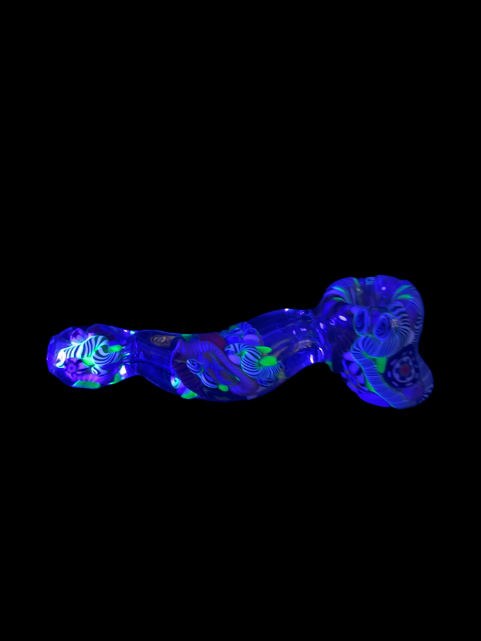 One-of-a-Kind Millennium Glass Chaos Hammer – Collectible Smoking Pipe