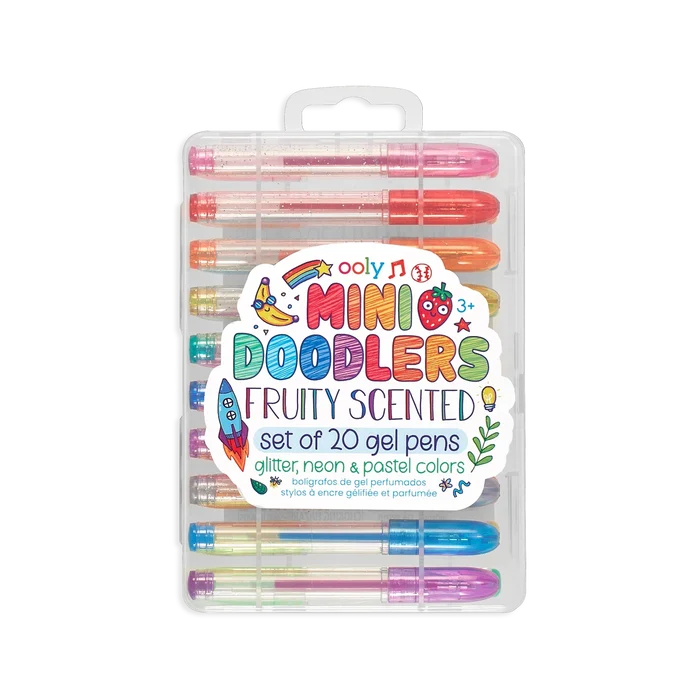 Mini Doodlers| Fruity Scented Gel Pens