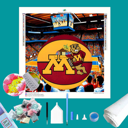 Minnesota Basketball Diamond Painting