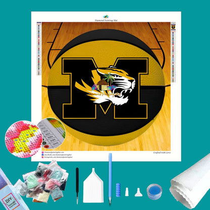 Missouri Basketball Diamond Painting