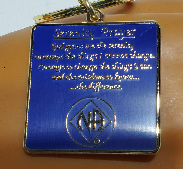 mkt- NA Serenity Prayer Key Chain