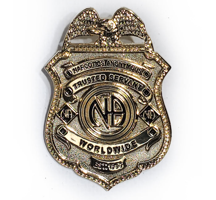 mlp- NA Trusted Servant Badge Lapel Pin