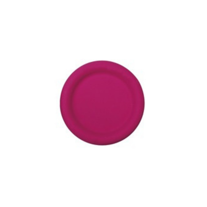 Multicolor Latex Coasters Fuchsia