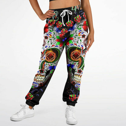 NA Sugar Skull AOP Sweat Pants