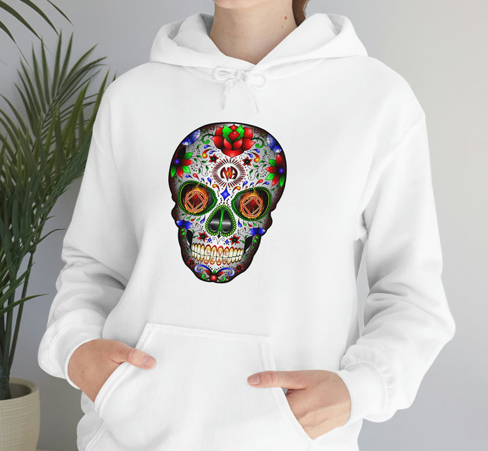 NA SUGAR SKULL dtg Hooded Sweatshirt