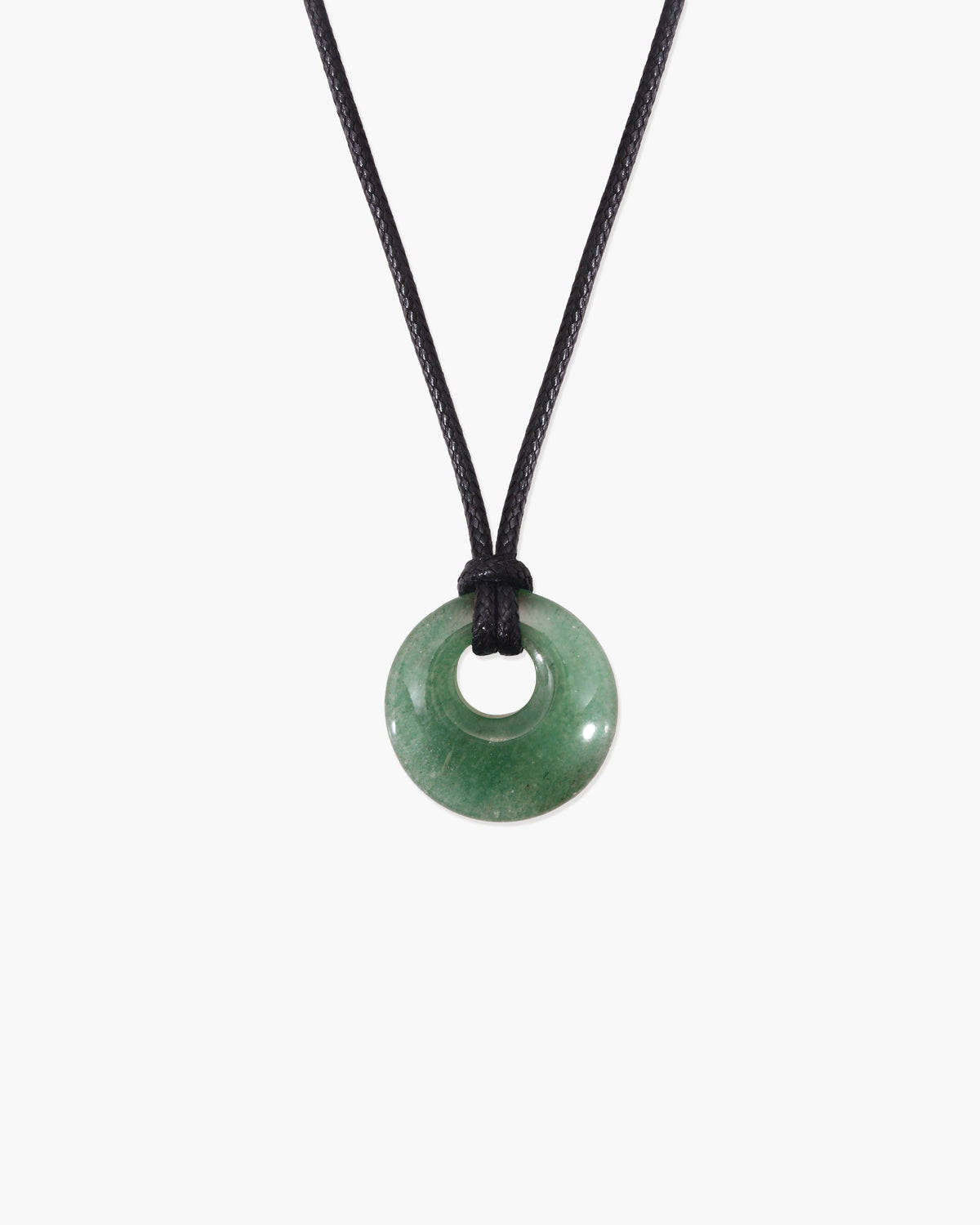 Green Aventurine Cord Necklace