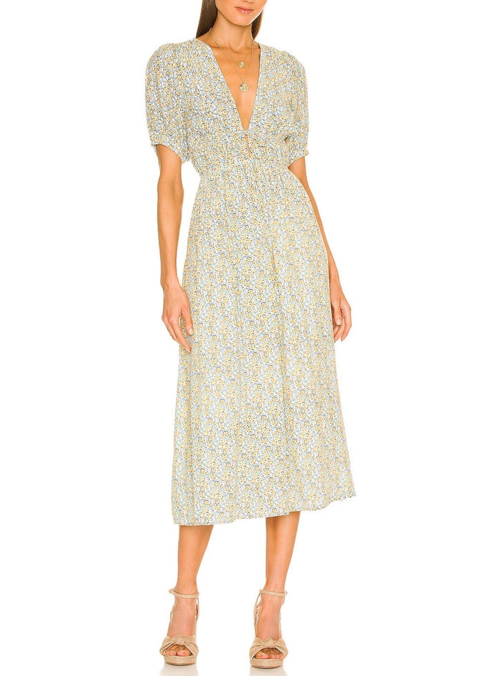 Patrinico Midi Dress (Sabinosa Floral Print)
