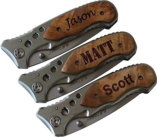 Personalized Laser Engraved Pocket Knife