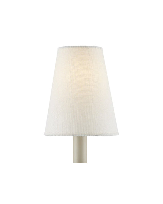 Petite Lamp Shade - Off White Fine Grasscloth