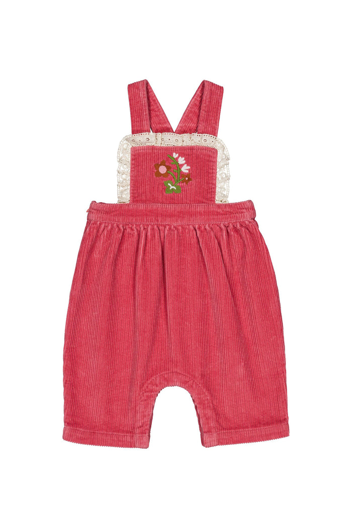 Pirouette Overall in Desert Rose