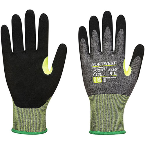 Portwest A650 CS Cut E Glove with Nitrile Foam Coating - 15g
