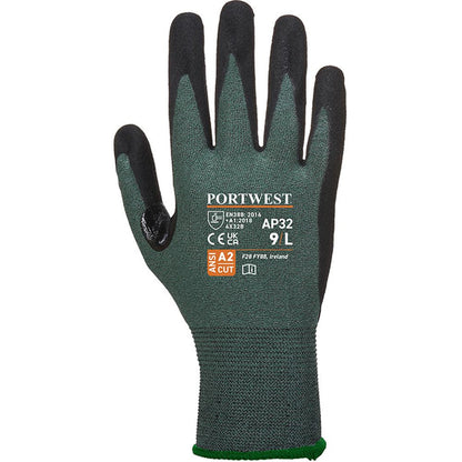 Portwest AP32 Dexti Cut B Pro Glove with Sandy Palm Nitrile Coating - 18g