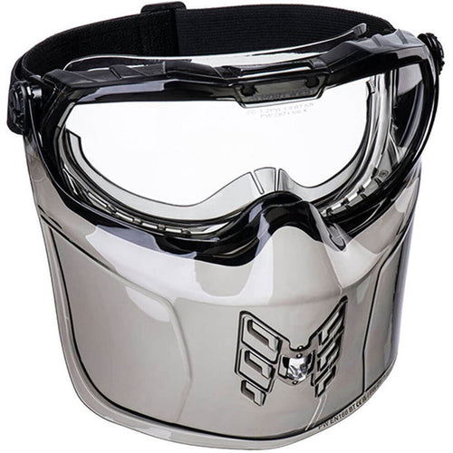Portwest PS22 Clear Ultra Safe Faceshield Goggle - Anti Mist & Anti Scratch Lens