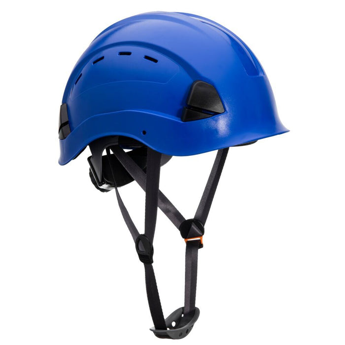 Portwest PS63 Height Endurance Safety Helmet - Vented Wheel Ratchet Short Peak
