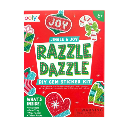 Razzle Dazzle DIY Gem Sticker Kit | Jingle & Joy