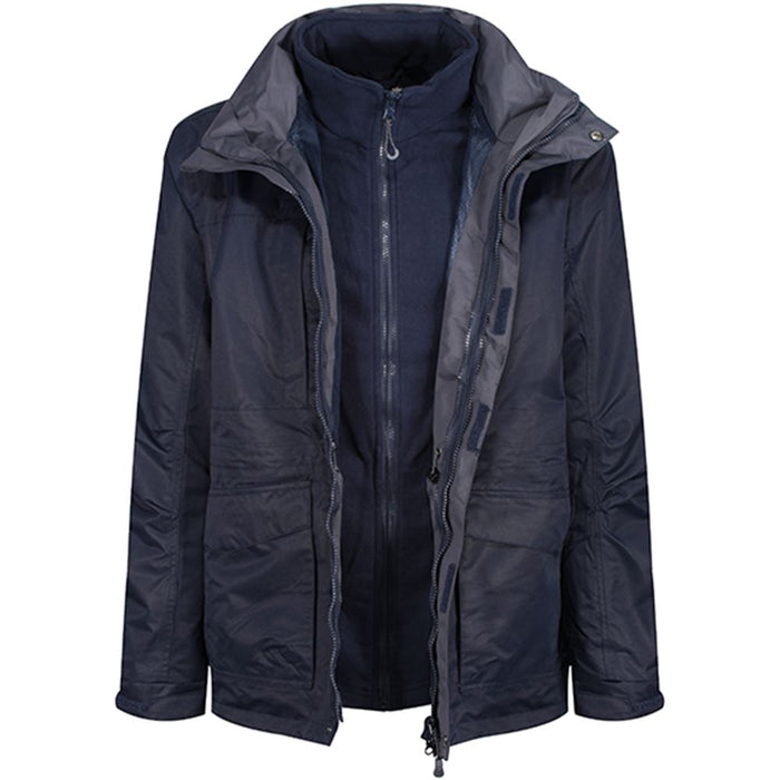 Regatta TRA147 Benson III Waterproof Breathable Mesh Lined 3-in-1 Jacket