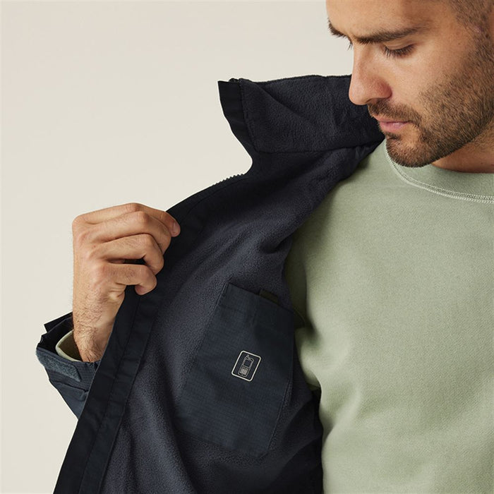 Regatta TRA301 Hudson Fleece Lined Waterproof Padded Jacket